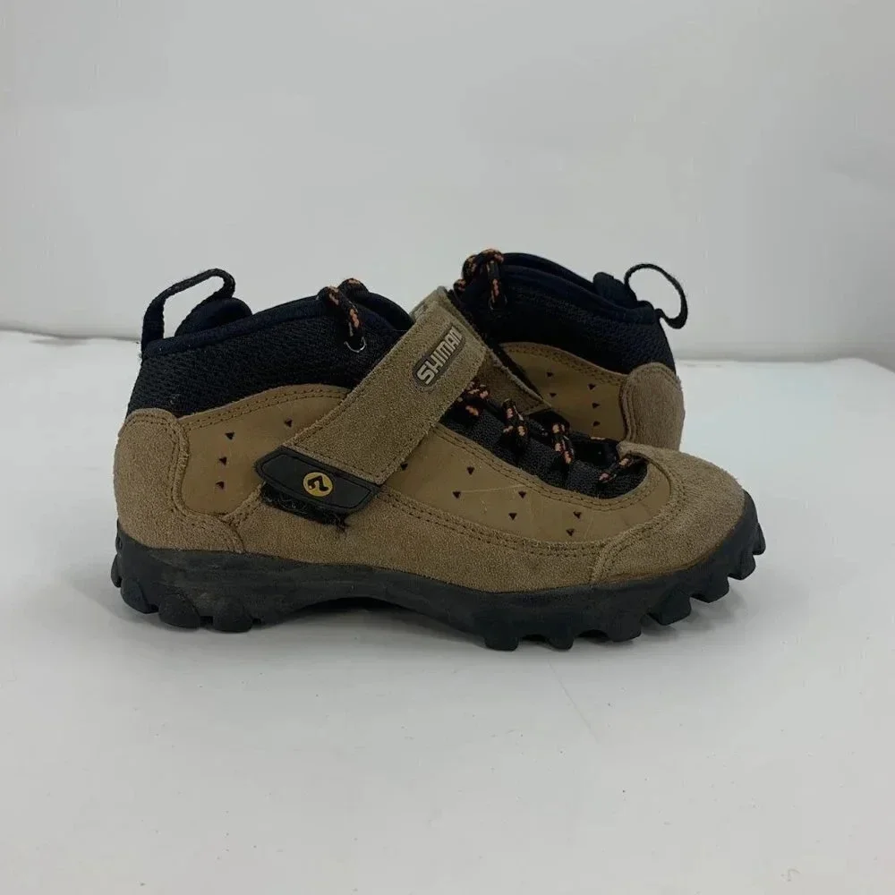 Shimano Women's SH-M057 Cycling Leather Mountain Leather Bike Shoes‎ Size 7.5